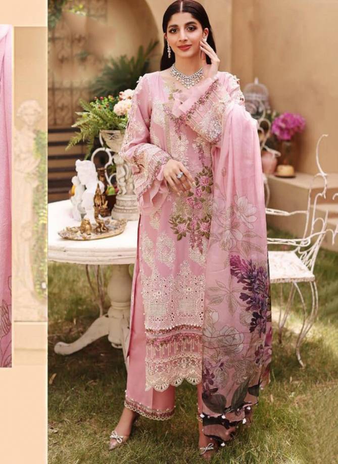 ELAF SUMMER 1 Heavy Festive Wear Pure Cotton Designer Pakistani Suit Collection